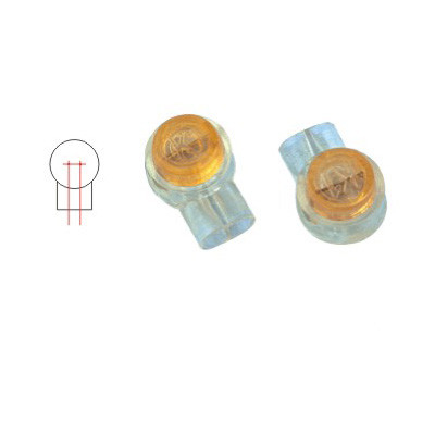 Waterproof IDC Terminal Block Lock Joint 3M UY2 Connector Connector With Yellow Lid