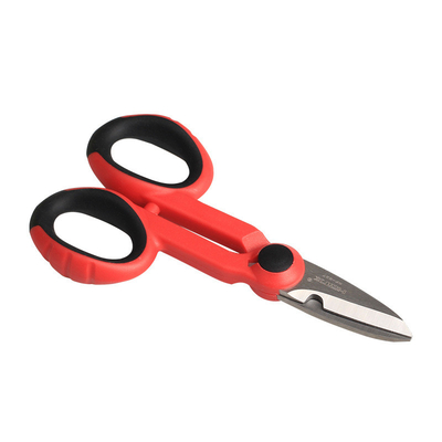 Multipurpose wire duct scissors, industrial jumper Kevlar scissors