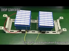 MPX286 16 सिस्टम 120 ओम डीडीएफ इकाई 16 * ई 1 19 इंच स्थापित के साथ