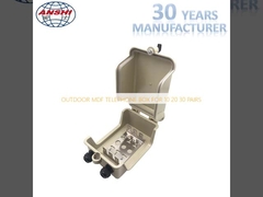 आउटडोर एमडीएफ टेलीफोन बॉक्स फॉर 10 20 30 जोड़े