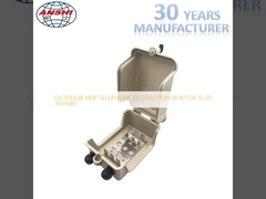 10 20 30 जोड़ों के लिए आउटडोर एमडीएफ टेलीफोन वितरण बॉक्स