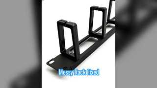 रैक केबल मैनेजर 1यू क्लीन नेटवर्क