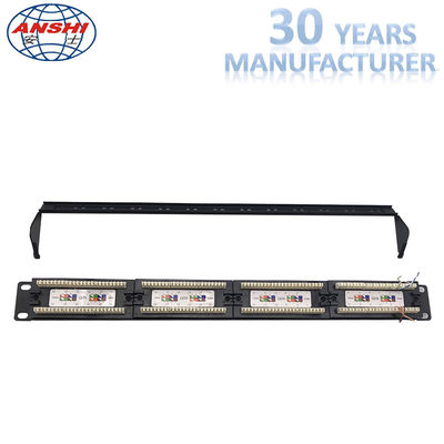 RACK MOUNT PATCH PANEL 24 PORT 19 Inch CAT5E/CAT6/CAT6 UTP RACK MOUNT PATCH PANEL