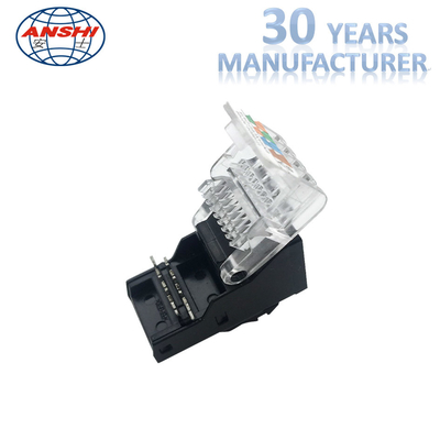 Toolfree RJ45 Cat5e UTP Gold Plating Keystone Jack