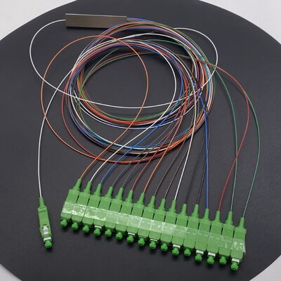 Fiber Optic Splitter 1x16 SC/APC PLC Single Mode ODF Optical Fibers