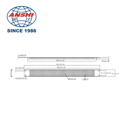 19 Inch 1U Detachable Ventilated Rack Panel With Round Cooling Holes, Dustproof Blank Baffle For Telecom Cabinet Cable Management