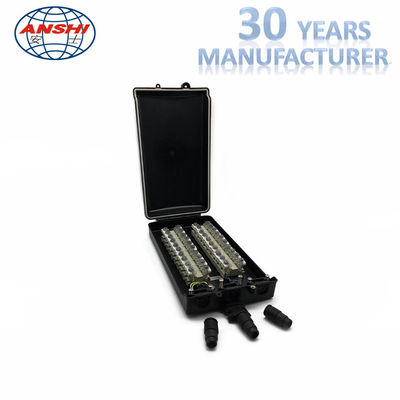 दीवार और पोल माउंट एसटीबी बॉक्स के लिए IP55 सुरक्षा के साथ 20 जोड़ी ग्राहक टर्मिनल ब्लॉक