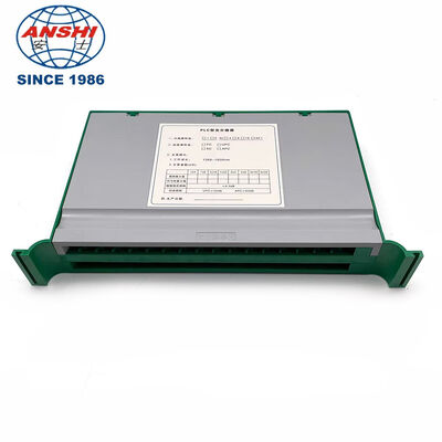 16 पोर्ट 32 पोर्ट पीएलसी स्प्लिटर ABS या PC फाइबर ऑप्टिक स्प्लिस ट्रे में FTTH ऑप्टिकल डिस्ट्रीब्यूशन फ्रेम ODF के लिए