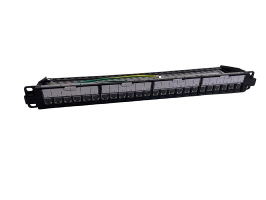 19-inch 1U Modular Type Rack Mount Patch Panel UTP & FTP for Networking and Cabling
