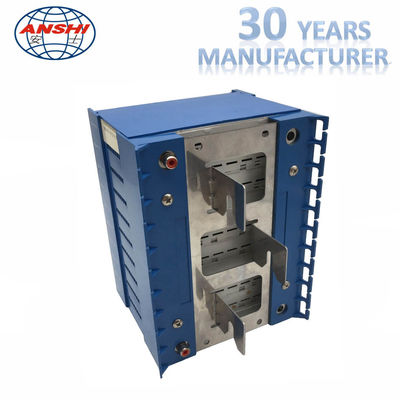 High Density 100 Pairs Cable Side Terminal Block with Voltage and Current Protection for MDF Main Distribution Frame